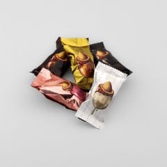 Huries Çikolata Kaplı Bademli Hurma (Karışık) 500 gr