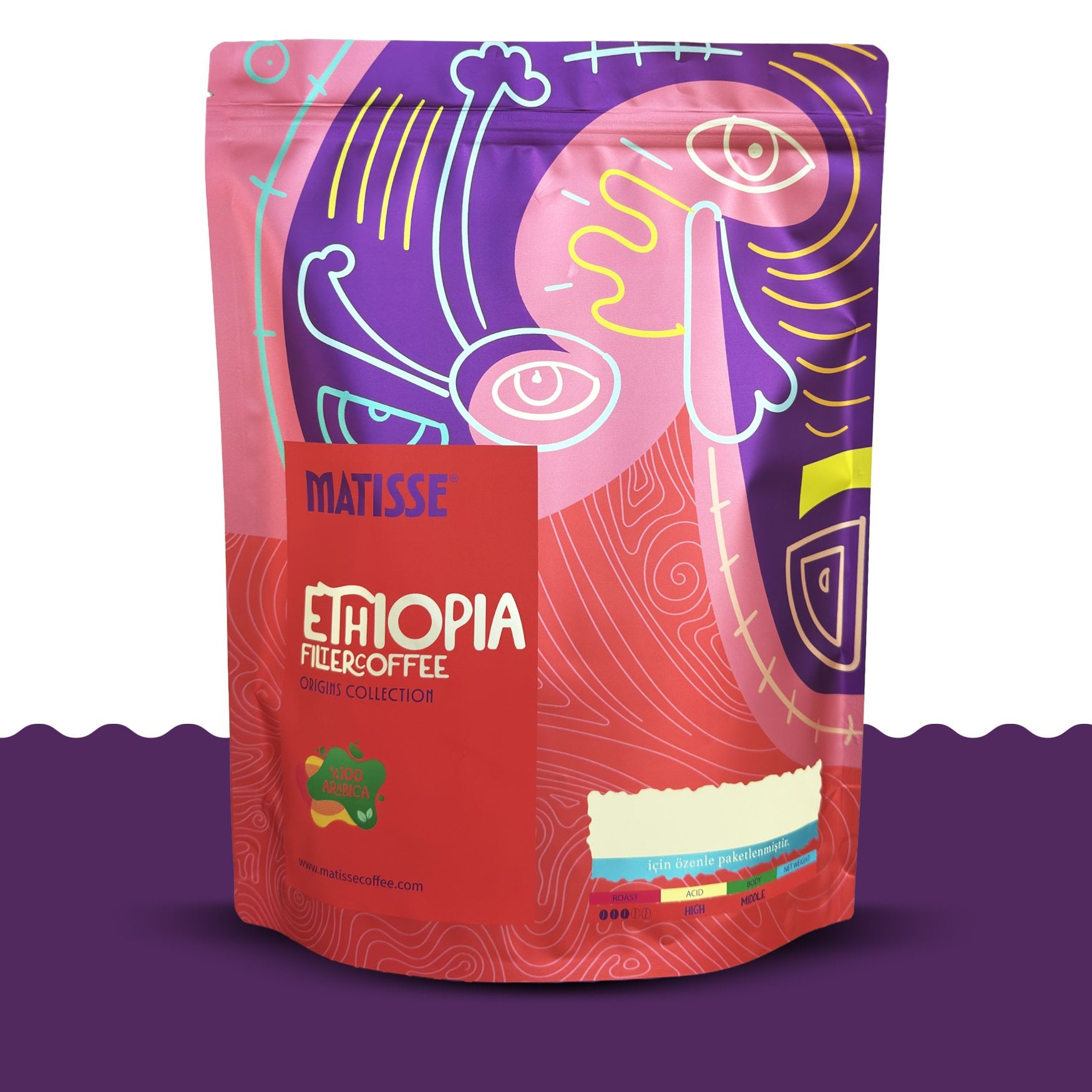 Etiyopya Öğütülmüş Kahve 250 gr
