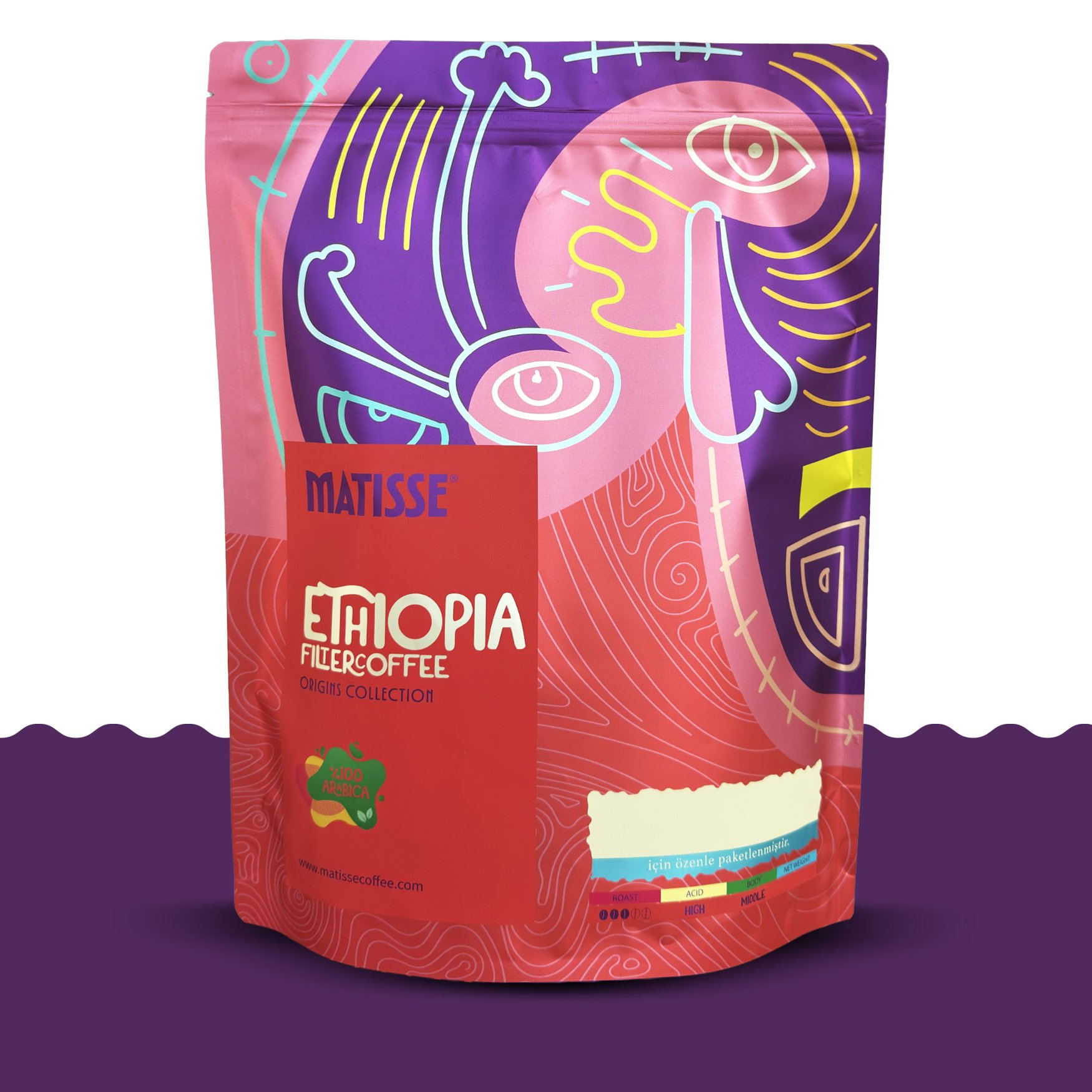 Etiyopya Öğütülmüş Kahve 250 gr